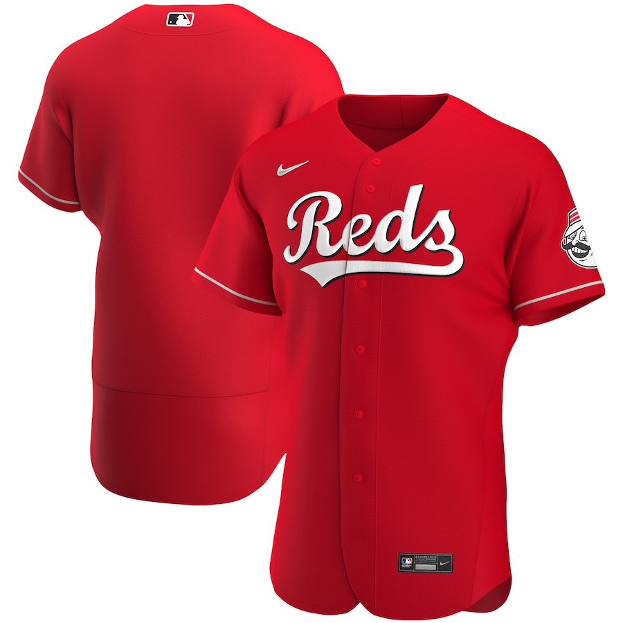 Cincinnati Reds Custom Letter and Number Kits for Alternate Jersey Material Vinyl